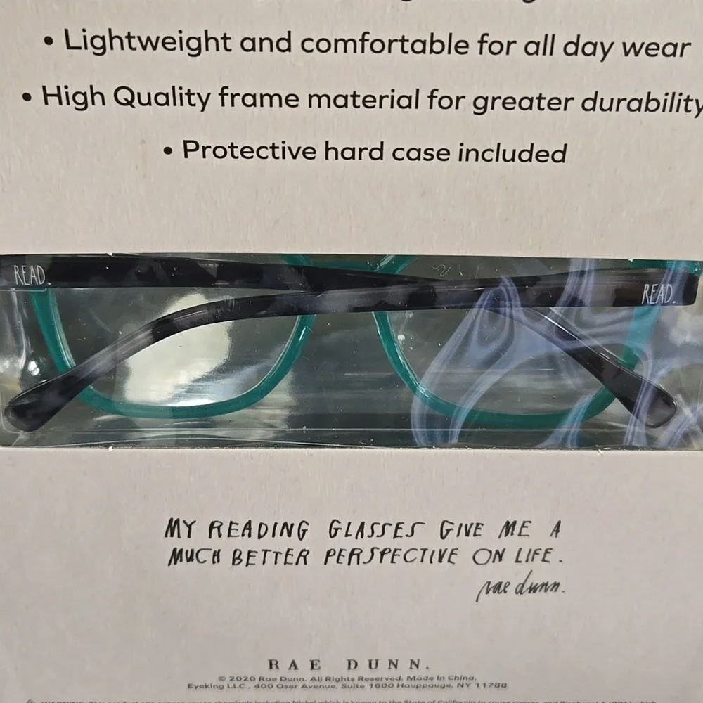 NEW RAE DUNN Read More Reading Glasses 3 Pair Set Readers +1.50 +2.00 +2.50 - Picture 6 of 9